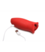 XR Brands Kiss and Tell Red: Compact Silicone Vibrator for Ultimate Pleasure
