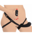 XR Brands Remote-Controlled Double Dildo with Adjustable Harness & Vibration