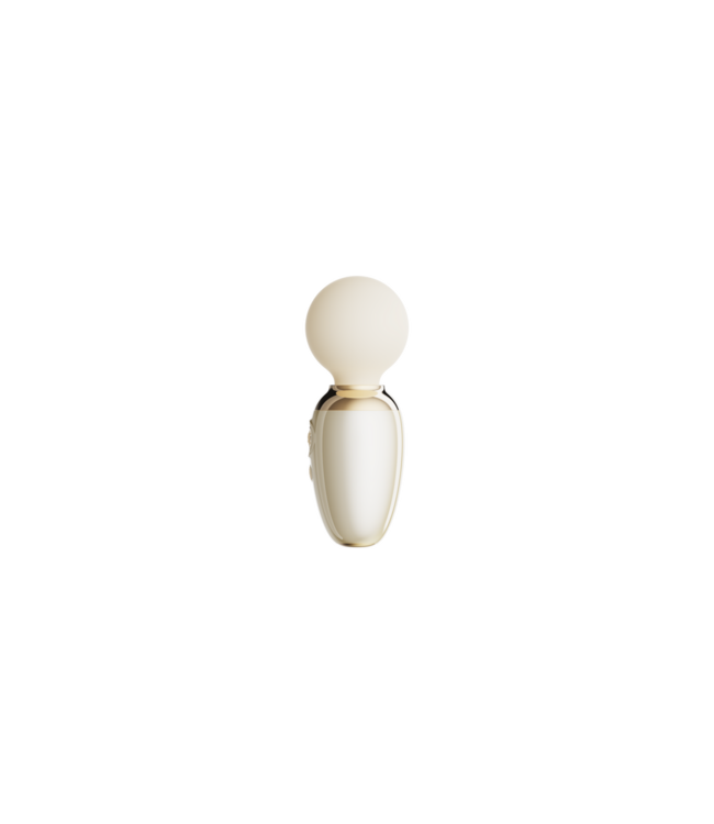 Zalo Ava Ivory White Smart Wand Massager – Portable Power & App Control