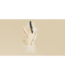 Zalo Eve Ivory White Heated Oral Pleasure Vibrator - Silicone & Waterproof