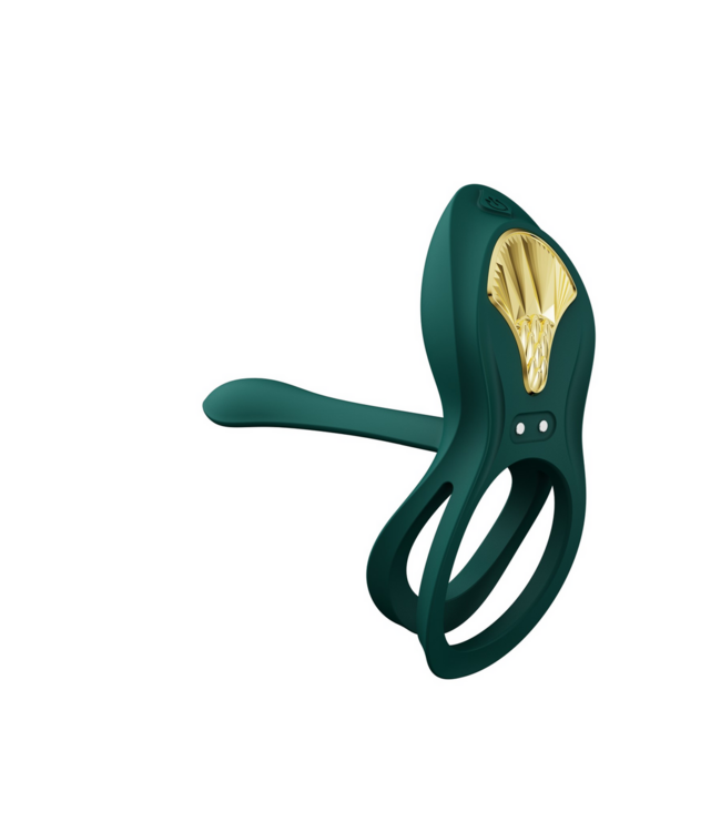 Zalo BAYEK Ergonomischer Tragbarer Vibrator – Türkisgrün für Intimität