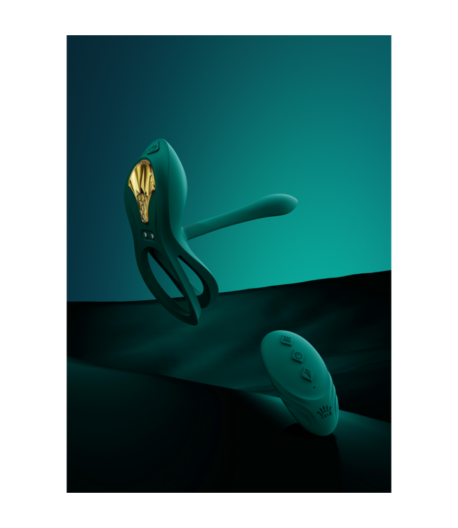 Zalo BAYEK Turquoise Green Portable Vibrator for Men - Power & Comfort