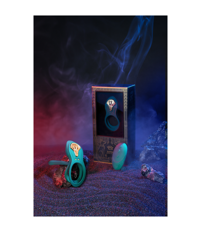 Zalo BAYEK Turquoise Green Portable Vibrator for Men - Power & Comfort