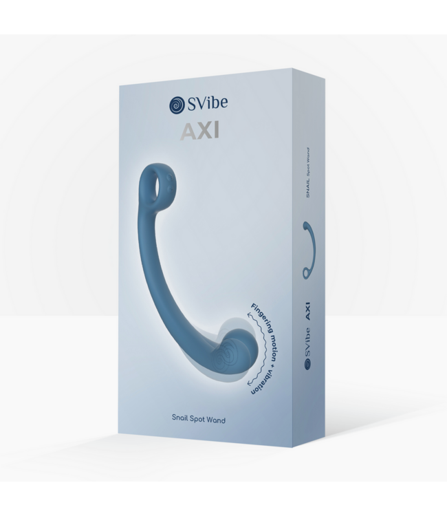 Snail Vibe SVibe AXI Spot Wand Blue Lagoon – Ultiem Genot en Ergonomisch Comfort