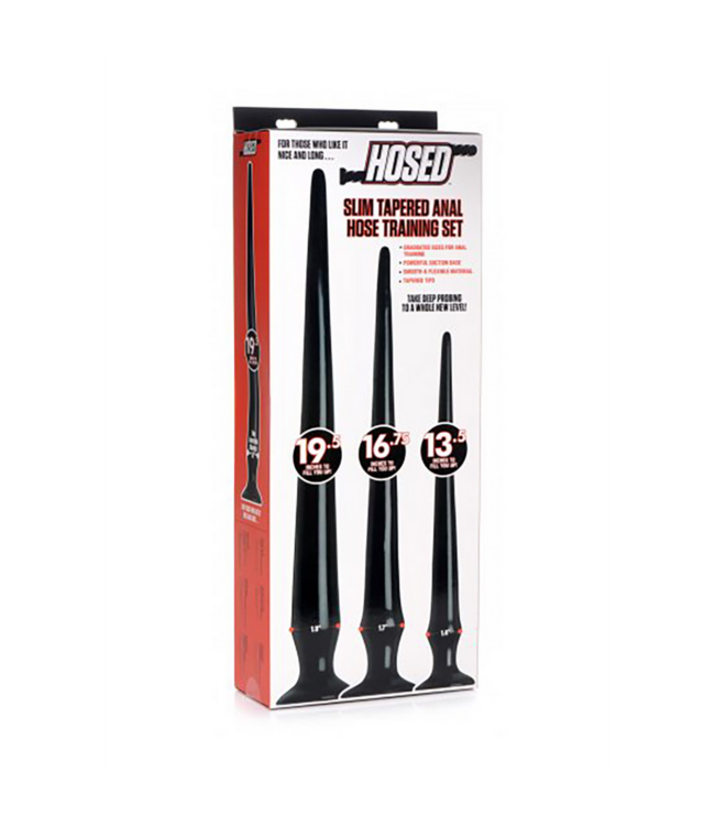 XR Brands Flexibles Analschläuche Set 15 cm – Weich & Stimulativ für Entspannung