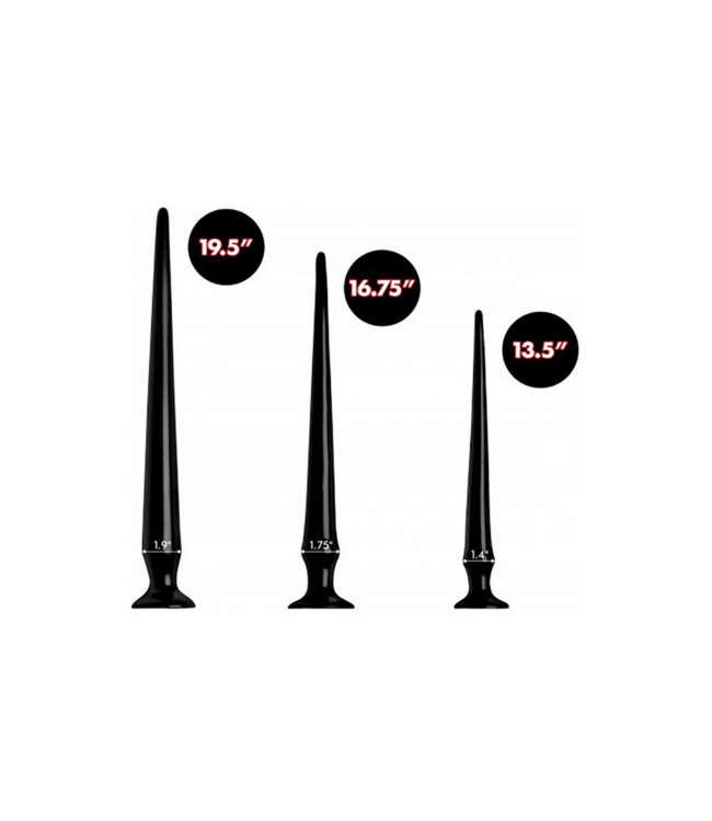 XR Brands Flexibles Analschläuche Set 15 cm – Weich & Stimulativ für Entspannung