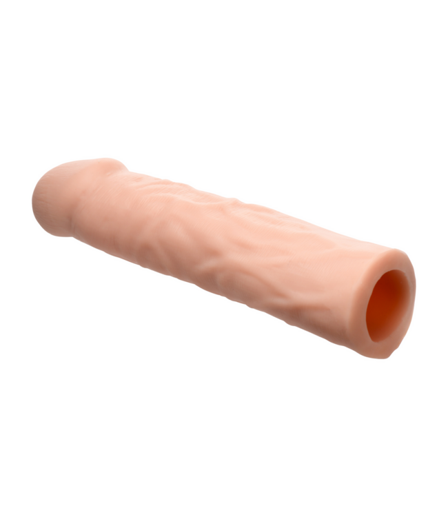 Curve Toys Realistische Vibrerende Penisverlenging met Afstandsbediening en 7 Patronen