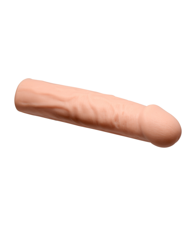 Curve Toys Realistische Vibrerende Penisverlenging met Afstandsbediening en 7 Patronen