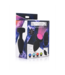 XR Brands Psychedelische LED Siliconen Plug 10,3 cm – Krachtige Vibraties & Betoverend Design