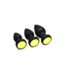 XR Brands Psychedelische LED Siliconen Plug 10,3 cm – Krachtige Vibraties & Betoverend Design