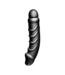 XR Brands Premium Silicone Ribbed Vibrator – 5 Intense Vibration Speeds