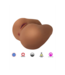 Curve Toys Curve Toys Missionary Latte Vibrerende Masturbator met Realistische Textuur
