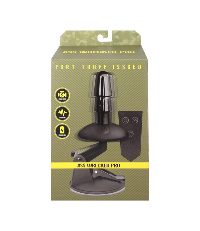 Doc Johnson Vac-U-Lock Ass Wrecker Pro 15,9 cm – Starker Saugnapf für Genuss
