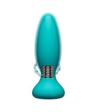 Doc Johnson Rimmer 14.2 cm Remote Control Silicone Anal Plug with 7 Vibrating Functions