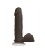 Doc Johnson Ultra Realistische Cock - Chocolade ULTRASKYN 18,4 cm met Vac-U-Lock Basis