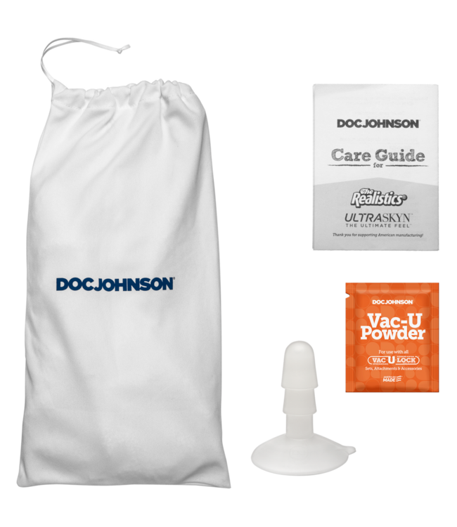 Doc Johnson Quinton James 8-inch ULTRASKYN Dildo – Realistisch en Luxe Speelgoed