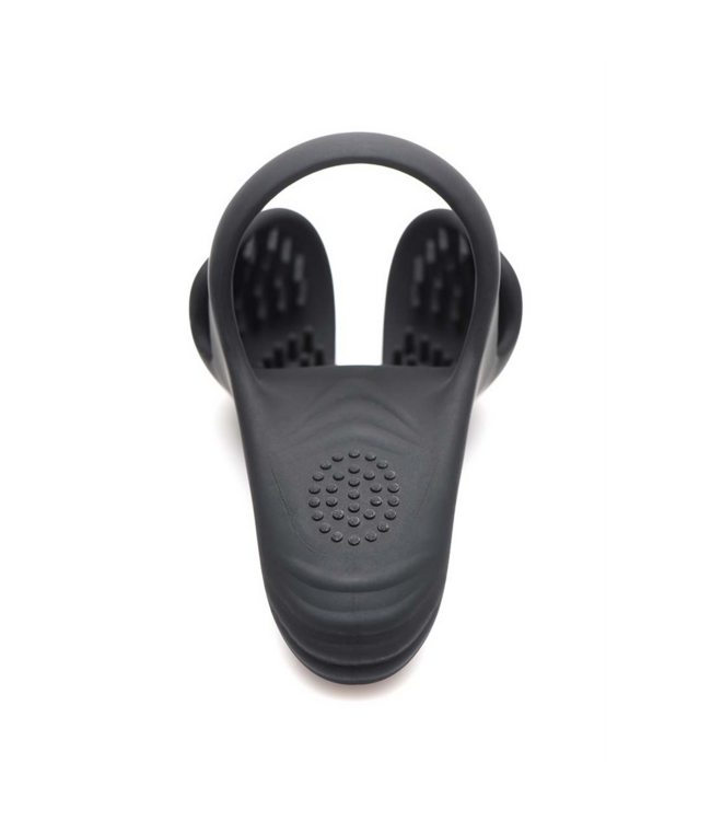 XR Brands Sensuele Silicone Cock- en Ballenring met Afstandsbediening voor Extra Plezier