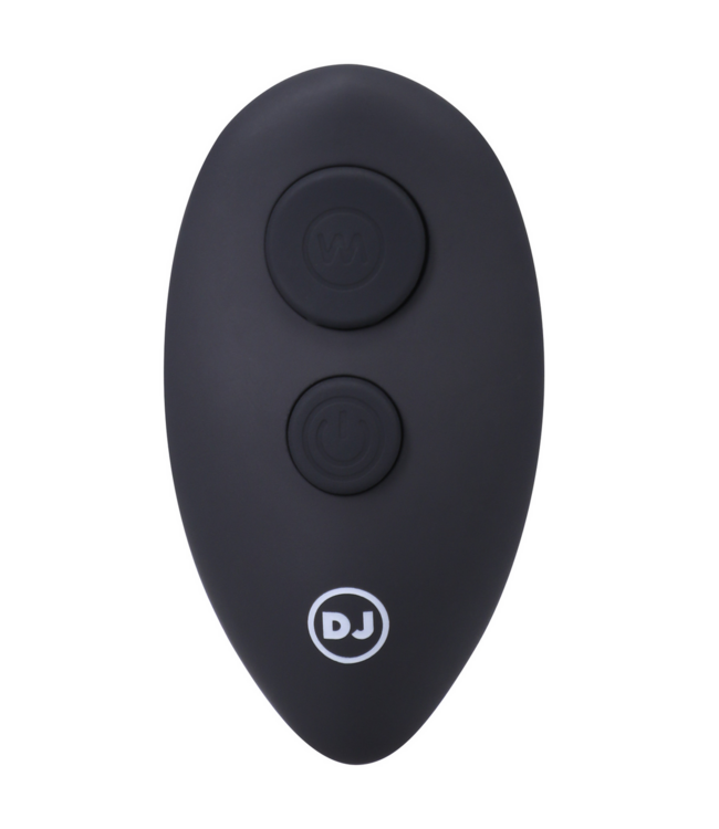 Doc Johnson Remote-Controlled Silicone Beaded Anal Plug - Waterproof & Rechargeable