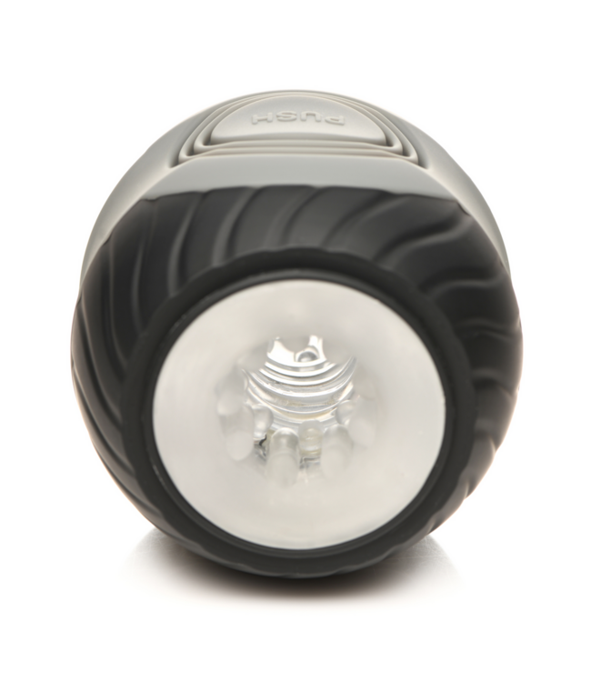 Curve Toys Intense Vibrerende Masturbator Zwart - 10X Passie & Luxe Comfort