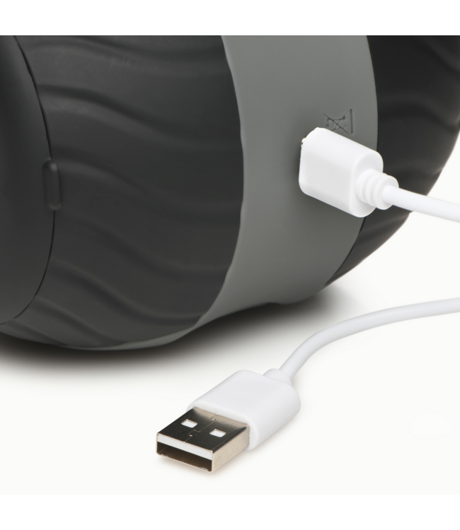 Curve Toys Intense Vibrerende Masturbator Zwart - 10X Passie & Luxe Comfort