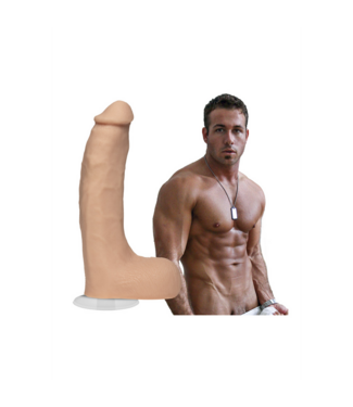 Doc Johnson Chad White ULTRASKYN Dildo 21,6 cm – Voor een Realistische Ervaring!