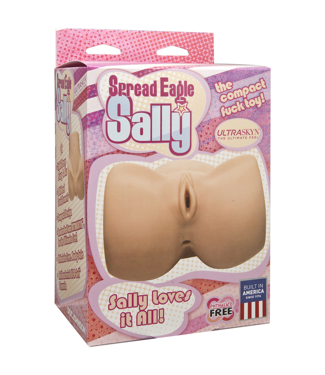 Doc Johnson Spread Eagle Sally: Realistic UR3 Masturbator for Ultimate Pleasure