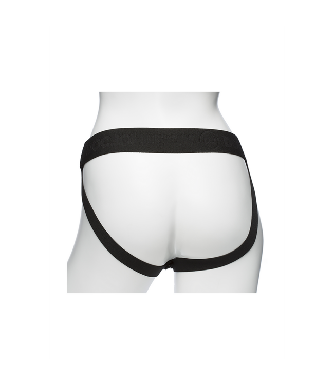 Doc Johnson Zelfzorg met het Unisex Siliconen Body Extensions Harnas - 20,3 cm van Doc Johnson