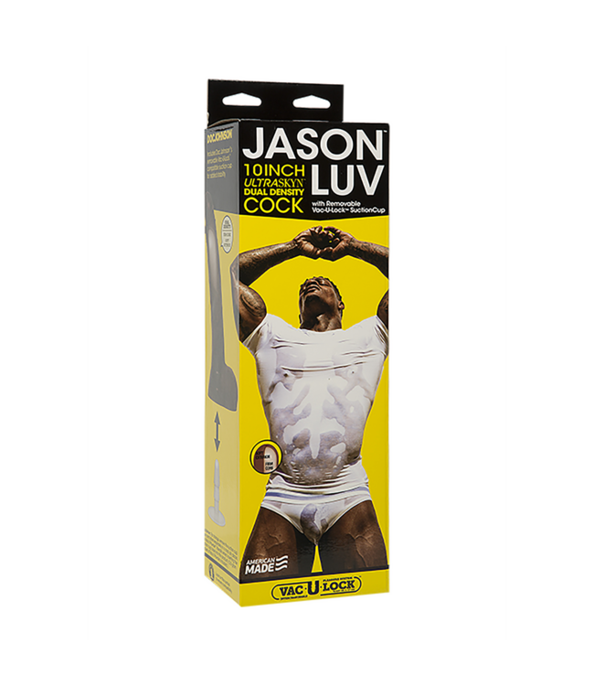 Doc Johnson Jason Luv 25.4 cm Realistic Ultraskyn Dildo with Suction Cup