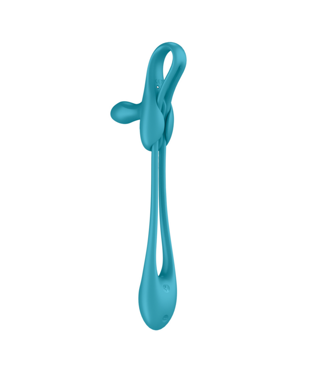 Satisfyer Flexibler Unisex-Vibrator 43,5 cm – Intensiv, wasserdicht, grün