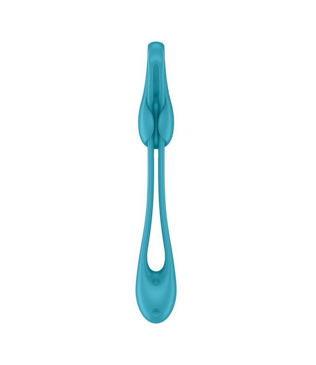 Satisfyer Verstelbare Unisex Anale Plug met Krachtige Vibraties - Groen, Waterdicht Genot