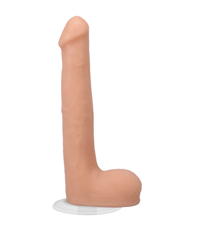 Doc Johnson Oliver Flynn ULTRASKYN 10-Inch Dildo - Realistic Feel & Warmth