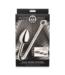 XR Brands Elegant Anal Hook Trainer Set with 3 Smooth Aluminium Plugs, 23.9 cm