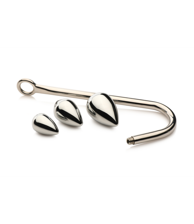 XR Brands Anal-Haken-Trainer Set mit 3 leichten Plugs – Komfort und Spaß