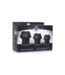 XR Brands Gape Grommet 3-delige Anale Dilater Set voor Intens Genot – 10-12-14 cm