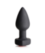 XR Brands Avontuurlijke Rode Hart Gem Anal Plug met Afstandsbediening - 4 Snelheden, 7 Patroon