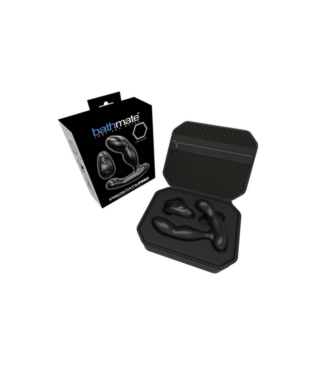 Bathmate Prostate Pro Black: Waterproof 3-Motor Silicone Stimulator for Ultimate Pleasure