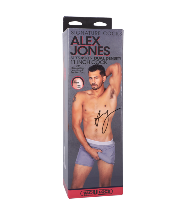 Doc Johnson Alex Jones ULTRASKYN Dildo 28 cm – Realistisch Warm en Ultrazacht Sensatie