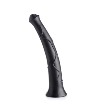 XR Brands Realistic Extra Long Black Pony Boy Horse Dildo - 43.1 cm Stimulation