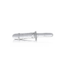XR Brands Brutus Grooved Glass Dildo Thruster 15 cm – Ultimate Pleasure & Grip