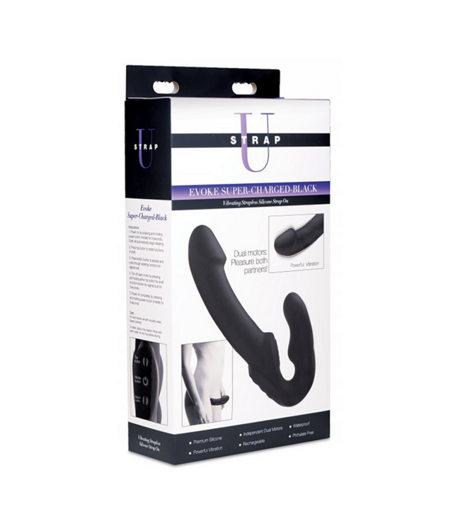 XR Brands Evoke Strapless Duo Delight – Oplaadbare Trilling voor Plezier en Intimiteit