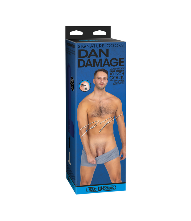 Doc Johnson Dan Damage ULTRASKYN Dildo 25.4 cm – Realistic Pleasure Redefined