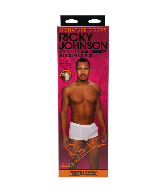 Doc Johnson Ricky Johnson ULTRASKYN Dildo 25,7 cm – Ultra Realistisch en Warmend Avontuur