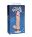 Doc Johnson Realistic 18cm Vibrating Dildo with Balls - Ultra-Realistic Pleasure