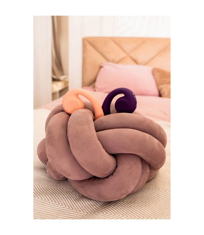 Snail Vibe GIZI Snail Vibe – Dubbele Stimulatie voor Ongeëvenaard Genot in Peachy Pink