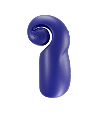 Snail Vibe EVO Dual Male Stimulator - Navy Waterproof Pleasure Device with Dual Motors