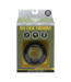 Doc Johnson Rev Cock Throbber Black - Flexible Vibrating Cock Ring with 10 Settings