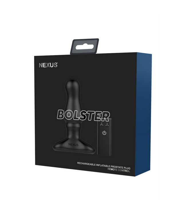 Nexus Nexus Bolster Inflatable Vibrating Butt Plug - Remote-Controlled Pleasure