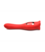 XR Brands Kiss and Tell Pro Rot – Doppelseitiger Kussvibrator mit 3 Geschwindigkeiten