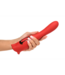 XR Brands Lickgasm Pro Rood - Luxe Dubbelzijdige Kussenvibrator voor Ultimaal Genot