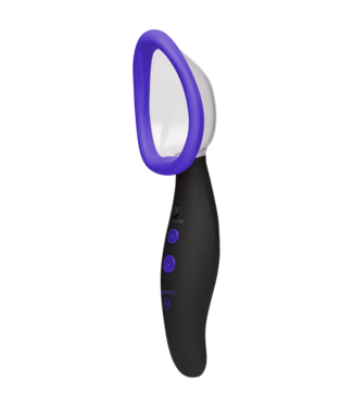 Doc Johnson Intense Sensatie Pomp – Oplaadbare Vibrator met Vacuüm en 7 Standen